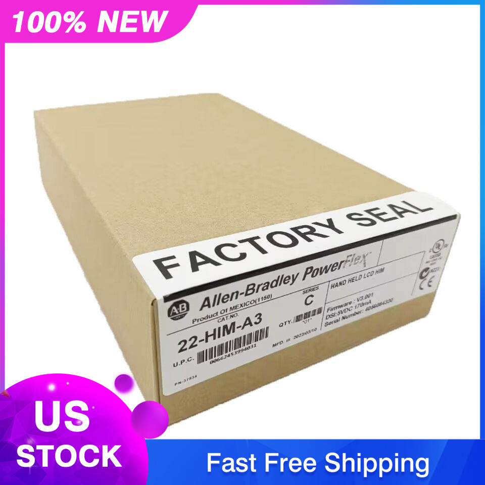 22-HIM-A3 PowerFlex Handheld HIM Brand New AB Factory Seal Box 22HIMA3