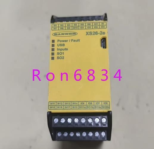 1pc used BANNER XS26-2E relay