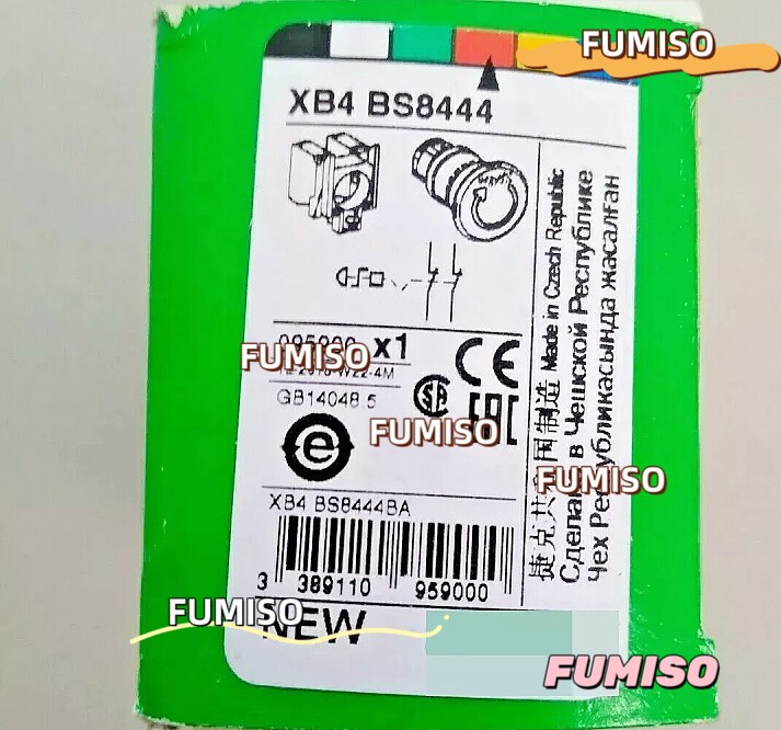 1PCS New In Box Schneider XB4BS8444 emergency stop button switch Fast Shipping~