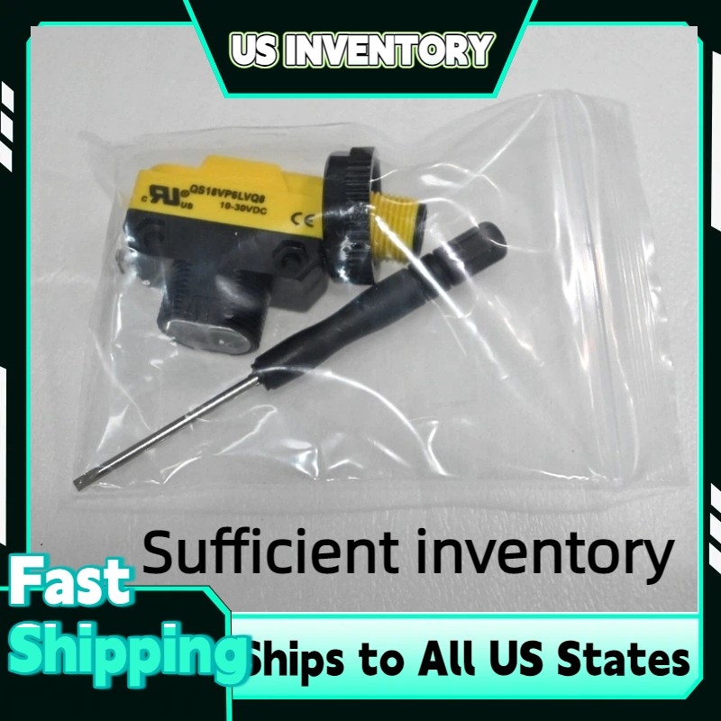 Banner QS18VP6LVQ8 1PC New Photoelectric Sensor Non-Polarized Retro PNP 10-30VDC