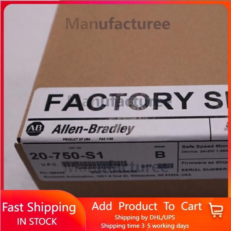 FACTORY SEALED Allen Bradley 20-750-S1 Safe Speed Monitor New US Free Tax