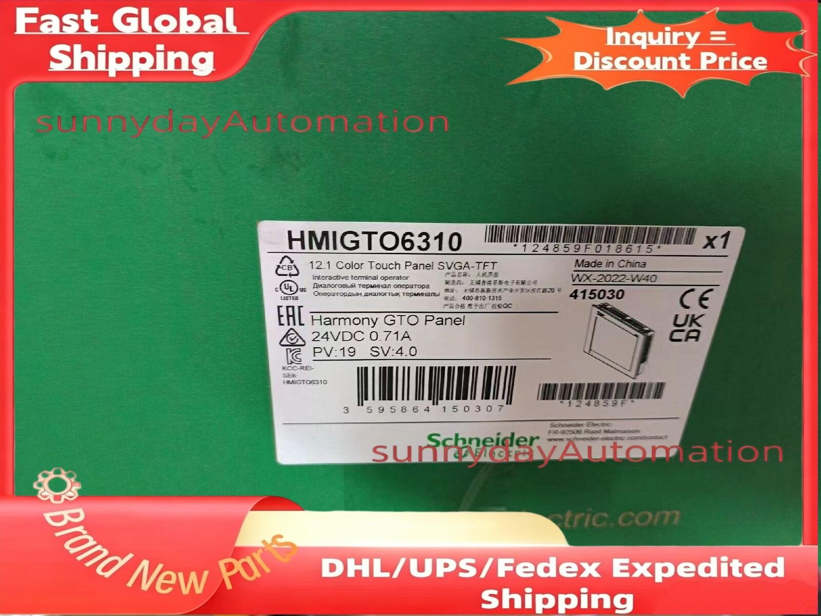 HMIGTO6310 S SND HMIGTO6310 Fast delivery US Free TAX