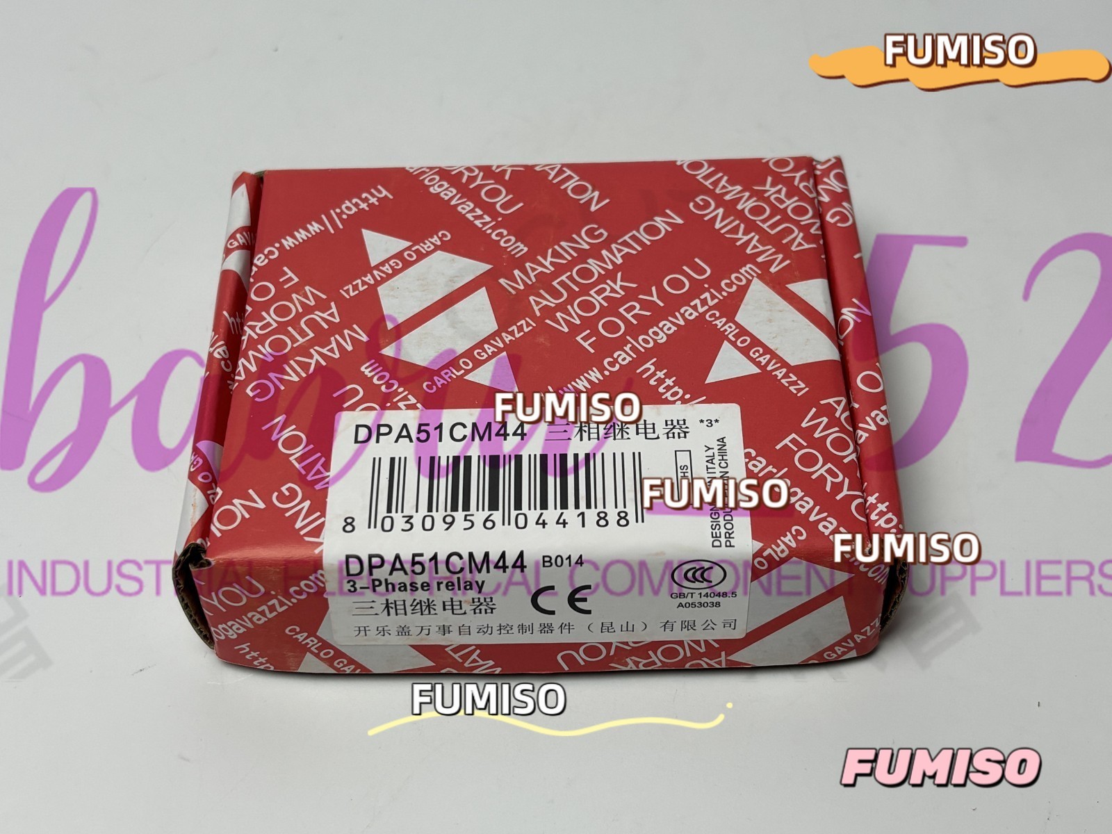 1pcs New CARLO GAVAZZI three-phase relay phase sequence protector DPA51CM44~
