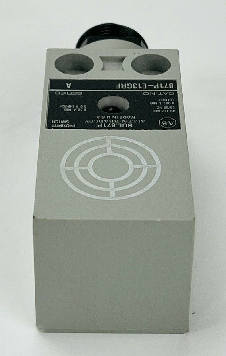 Allen-Bradley 871P-E13GRF Ser A Inductive Proximity Switch 132VAC 0.50A Max