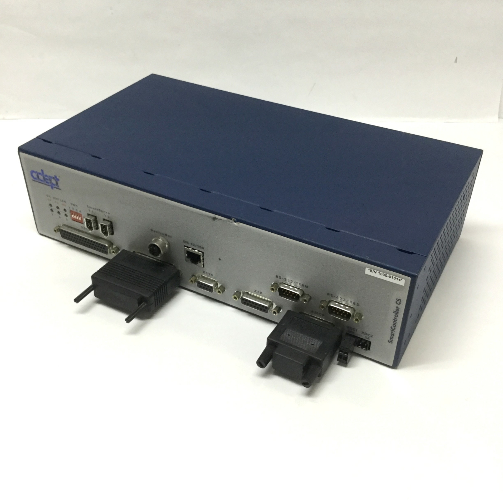 Adept 10000-310 Rev G Robot Smart Controller CS, 24VDC 5A, SmartServo, DeviceNet