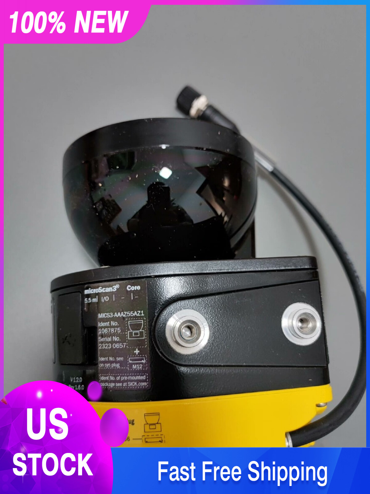 One Sick MICS3-AAAZ55AZ1P01 laser scanner New MICS3AAAZ55AZ1P01