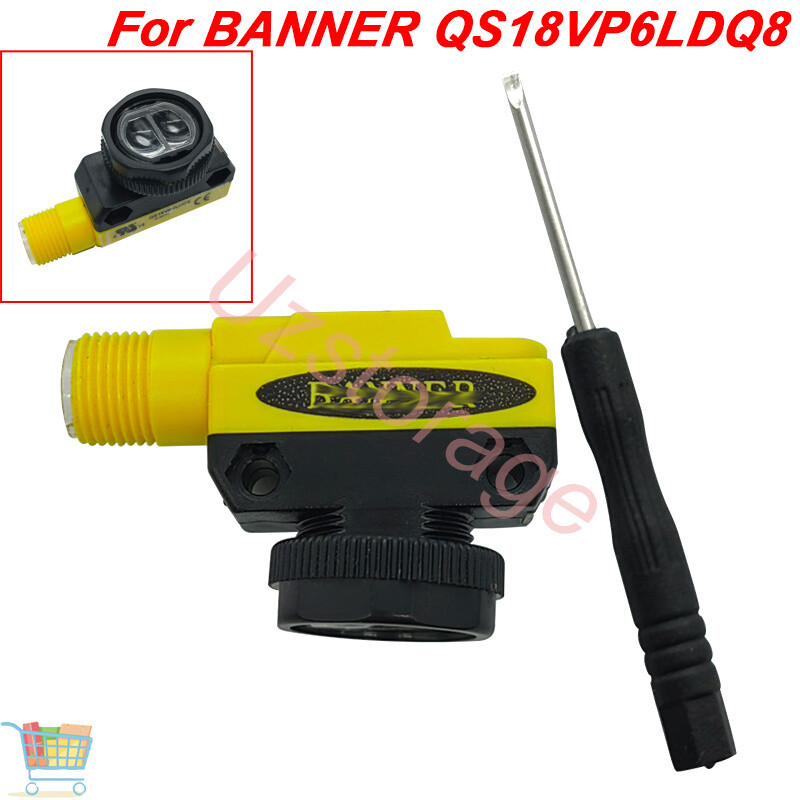 New In Box 10-30VDC 200mA 300mm Photoelectric Sensor For BANNER QS18VP6LDQ8