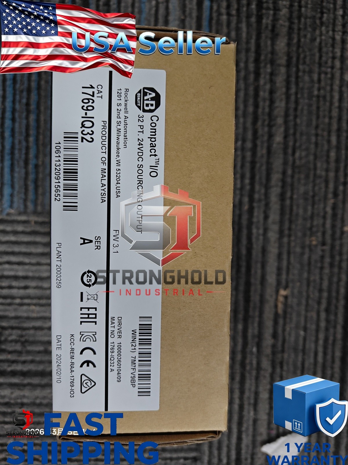 1PC REFURBISHED IN BOX 1769-IQ32 SURPLUS Allen-Bradley FAST SHIPPING