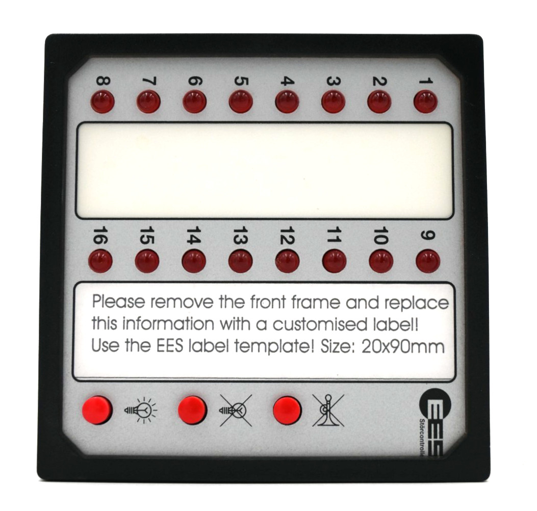 EES SSM16-R SA 16 CHANNEL P/N 59SSM16R0F5A