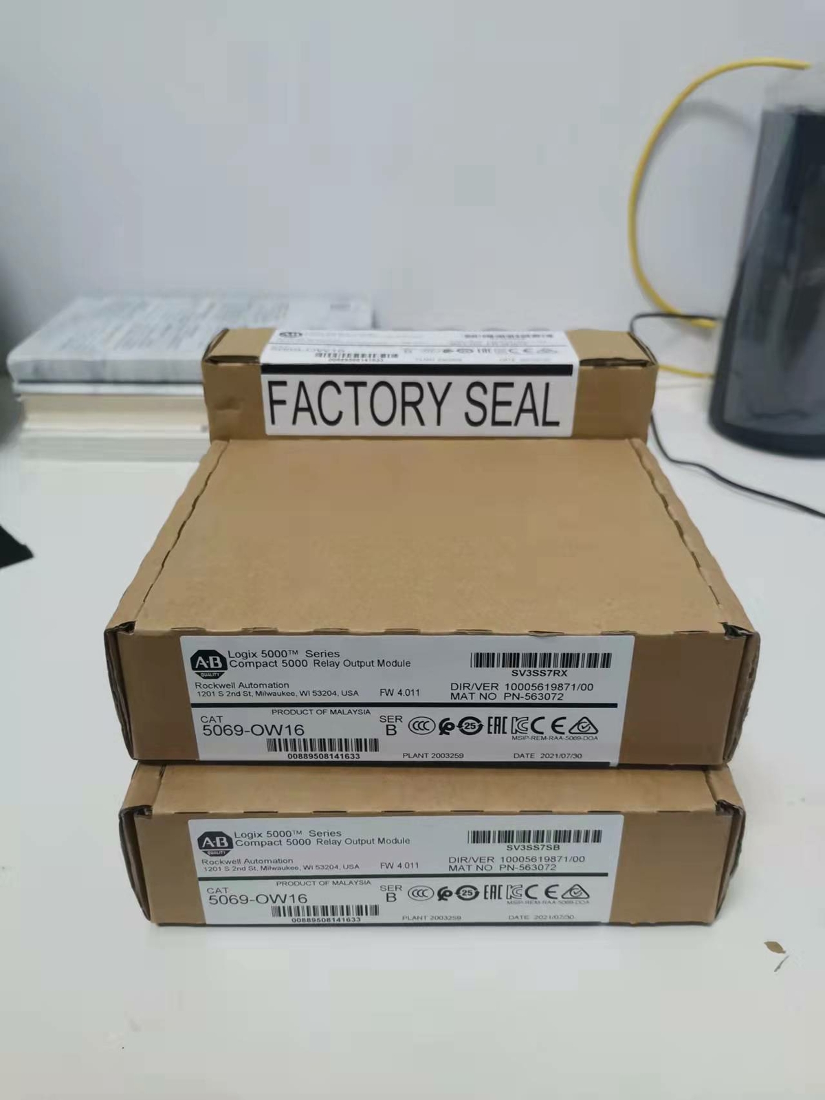 2021 NEW 5069-OW16 B Relay Output Module, 18-32VDC, 2A, 16-Channel FREE Fedex