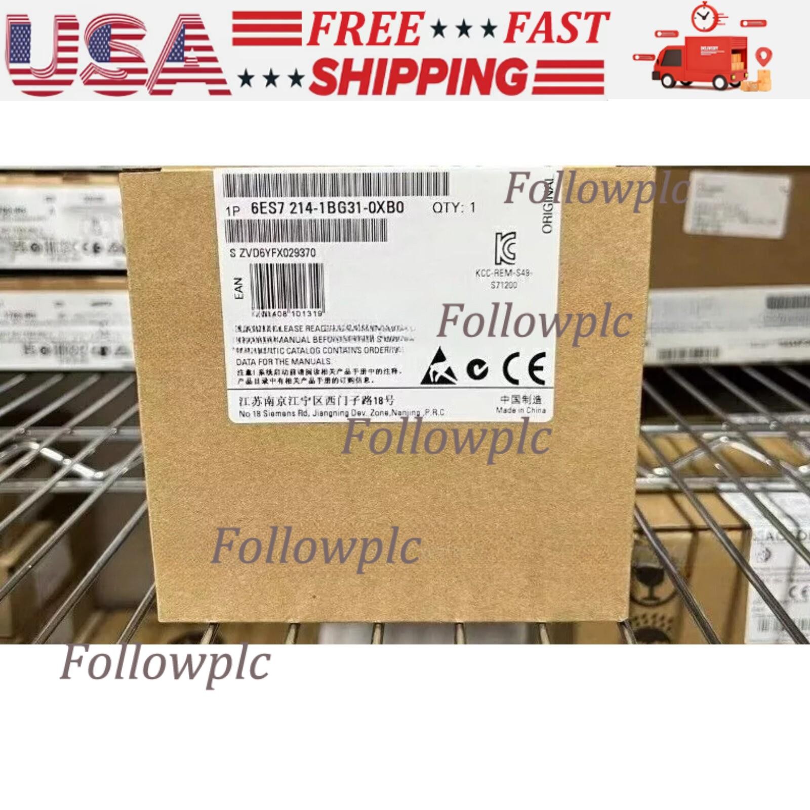 New Siemens 6ES7214-1BG31-0XB0 SIMATIC S7-1200 6ES7 214-1BG31-0XB0