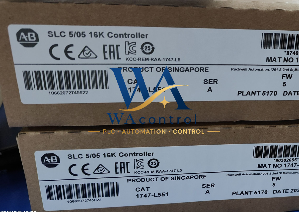 Allen-Bradley 1747-L551 SLC 5/05 16K Controller Allen Bradley 1747-L551