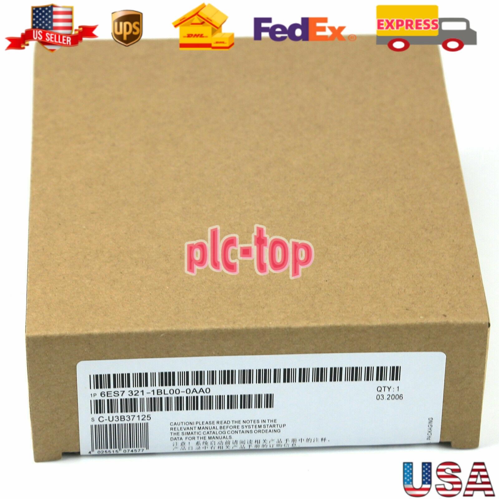 New Siemens 6ES7321-1BL00-0AA0 Digital Input Module 6ES7 321-1BL00-0AA0 In Box