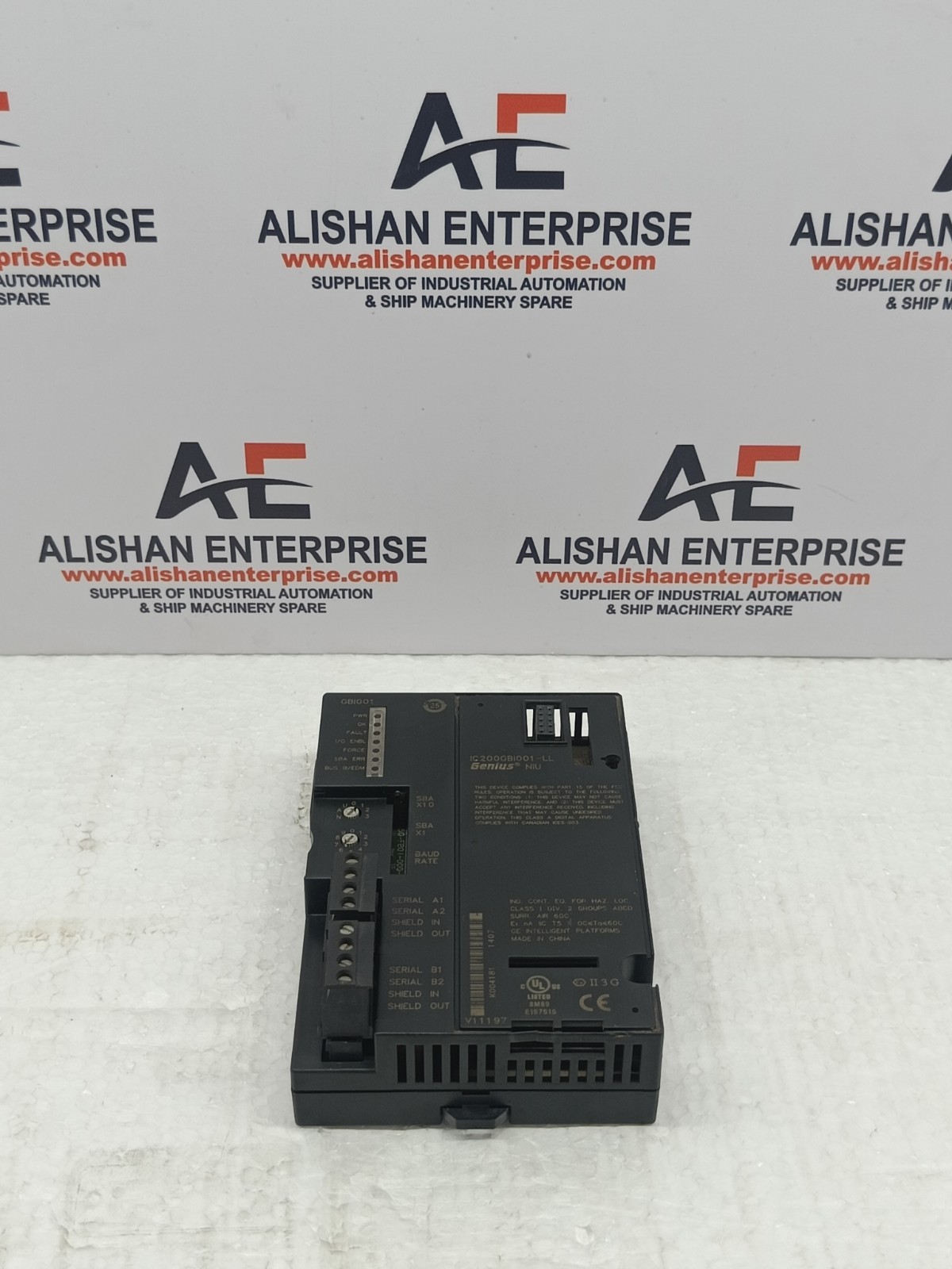 GE Fanuc IC200GBI001-LL Versamax Genius Network Interface Unit