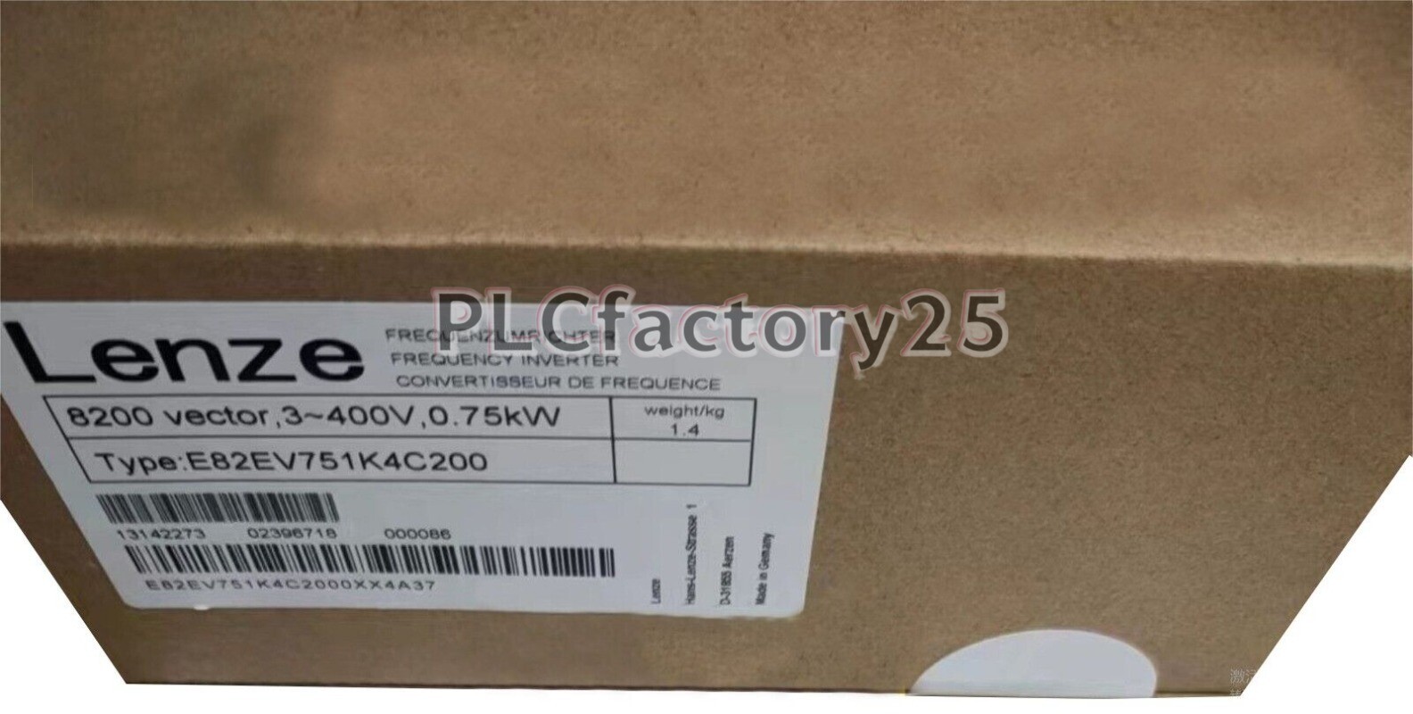 E82EV751K4C200 1PC NEW Sealed Lenze Variable Frequency Drive E82EV751_4C200