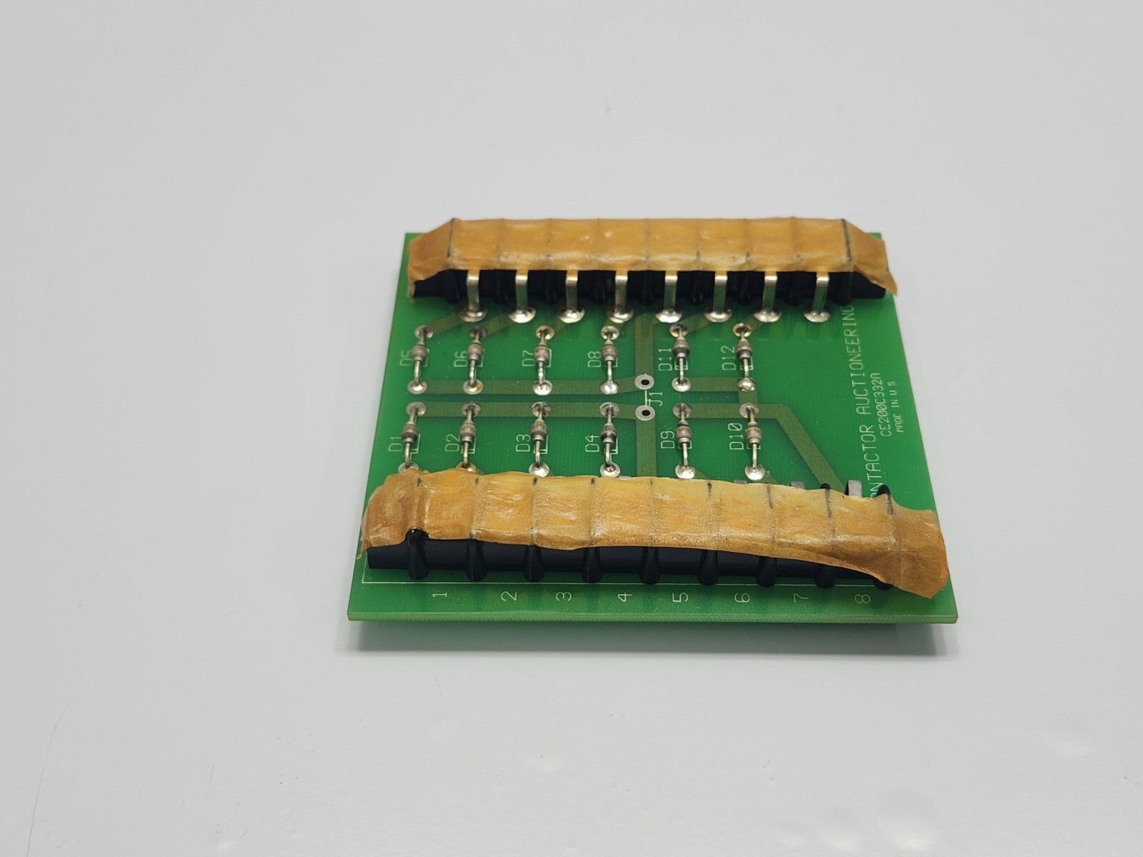 ROSS HILL CONTROLS CE200C332A CONTACTOR AUCTIONEERING PCB CARD 2000-1700-00