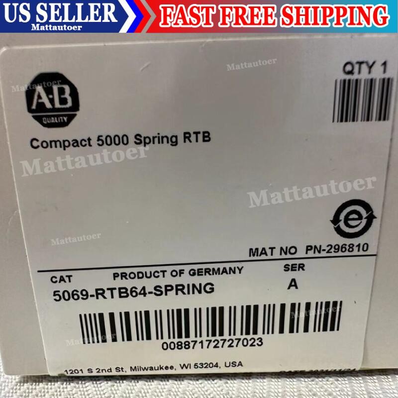 5069-RTB64-SPRING New Allen Bradley 2020-2022 SER A Compact 5000 Spring RTB