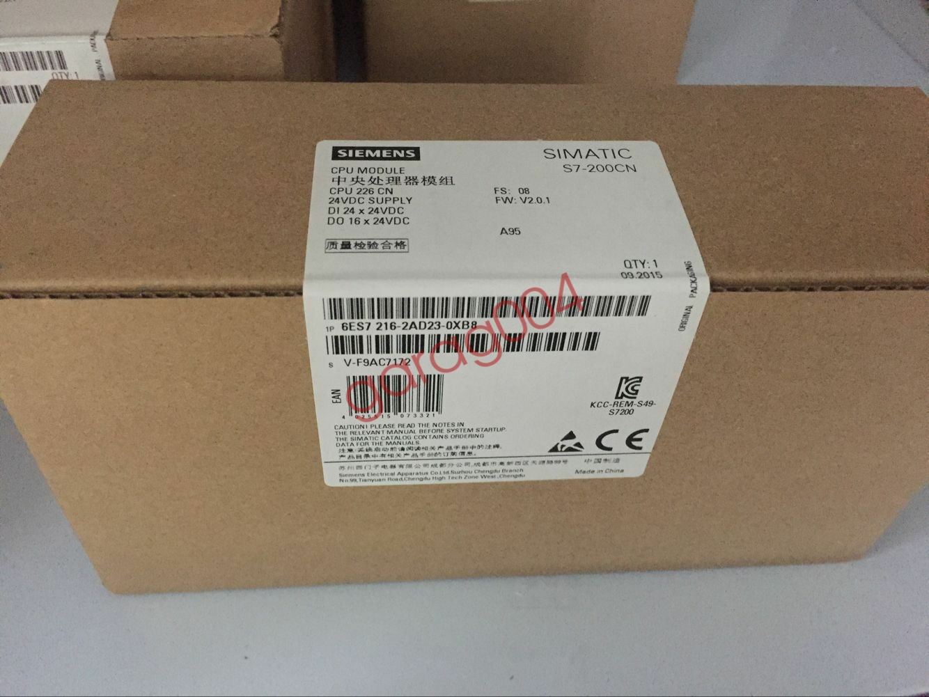 SIEMENS 6ES7216-2AD23-0XB8 CPU Module New One 6ES7 216-2AD23-0XB8