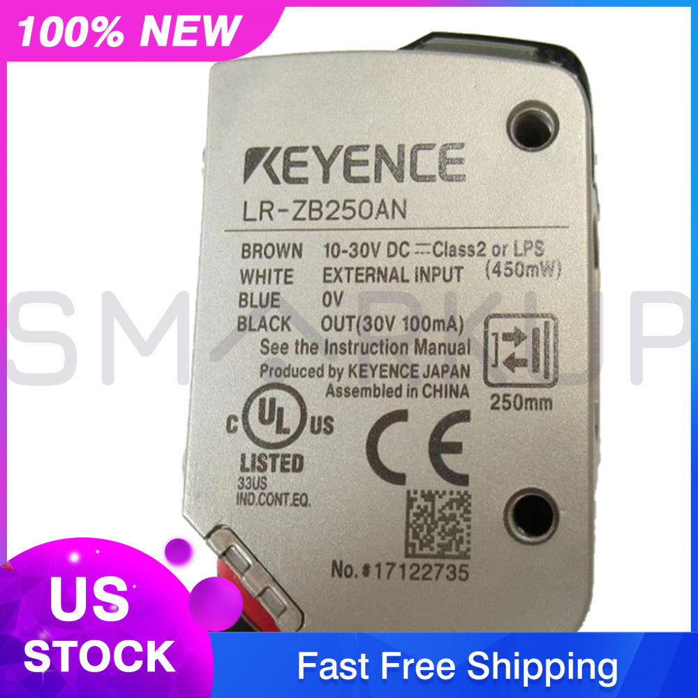 New In Box KEYENCE LR-ZB250AN CMOS Laser Sensor