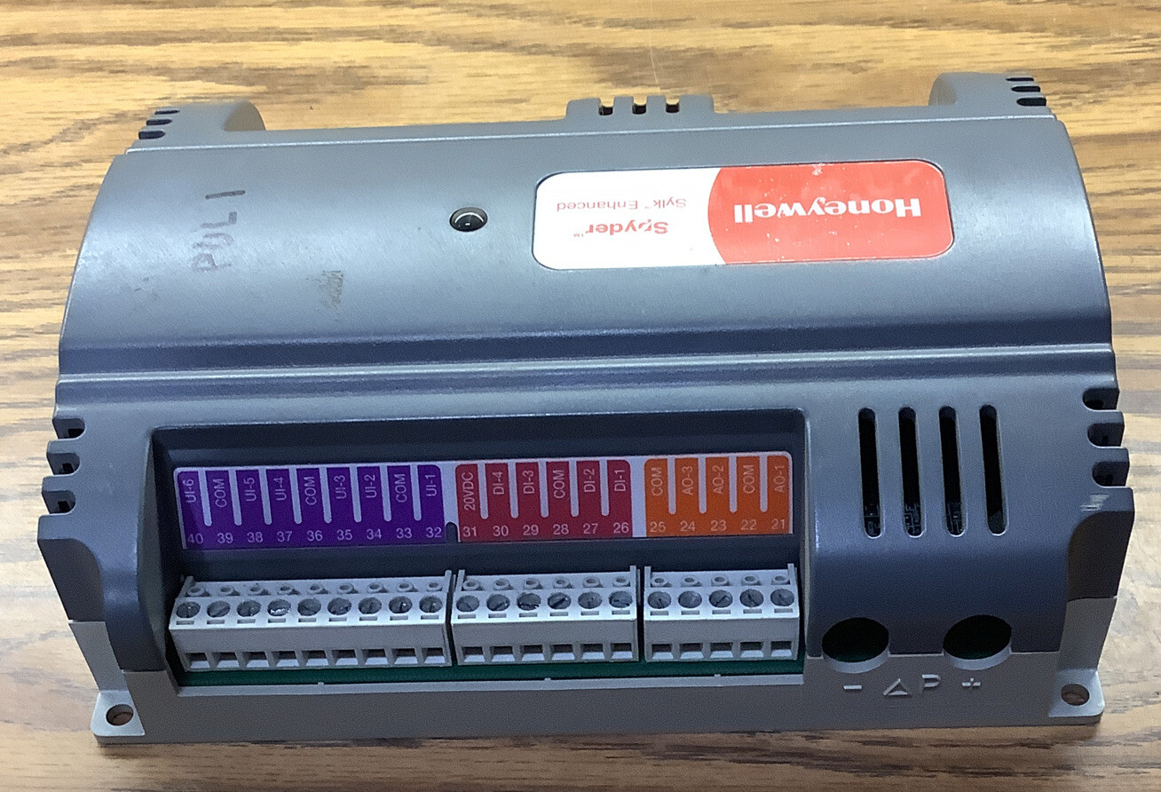 Honeywell Spyder Sylk Enhanced Controller PUL6438S 20-30VAC 20VA 50/60Hz Used
