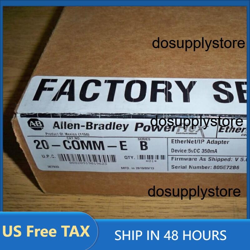 20-COMM-E Allen Bradley EtherNet/IP Adapter Series B Sealed 20COMME US Free Tax