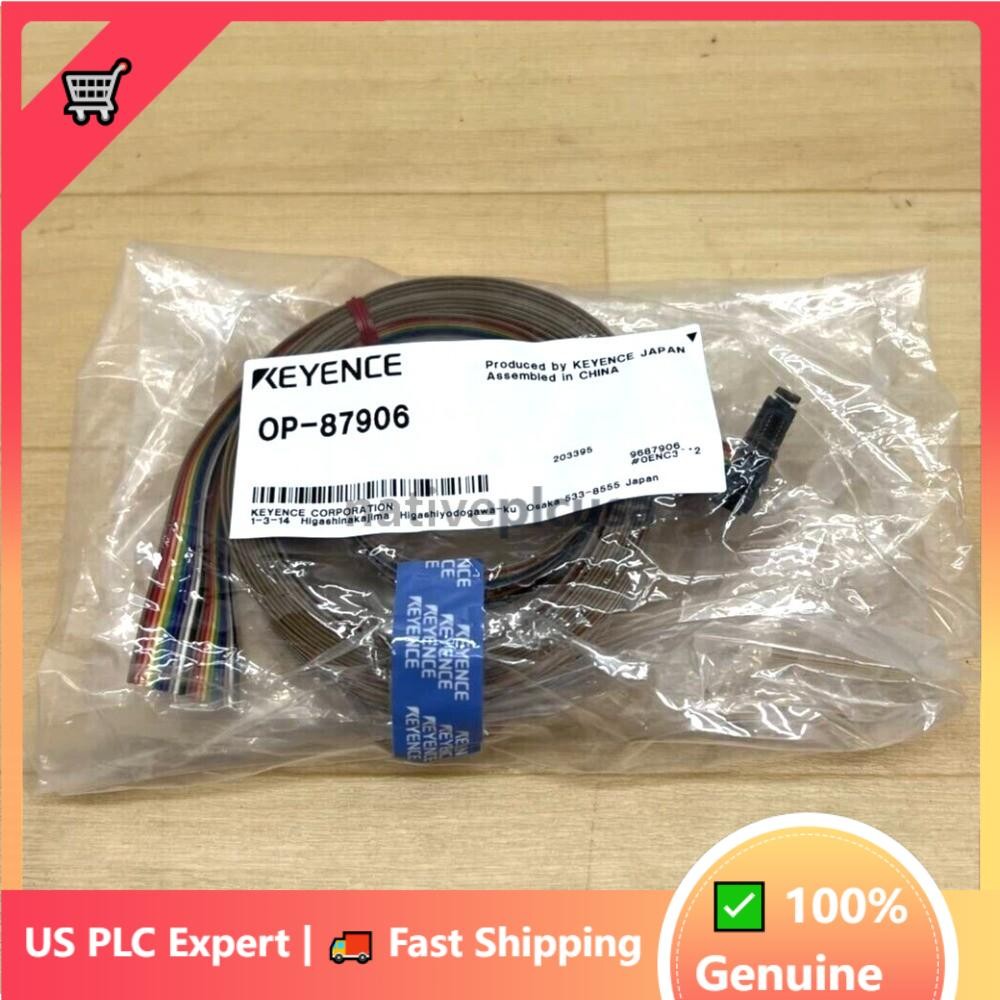 Keyence OP-87906 I/O Ribbon Cable NEW