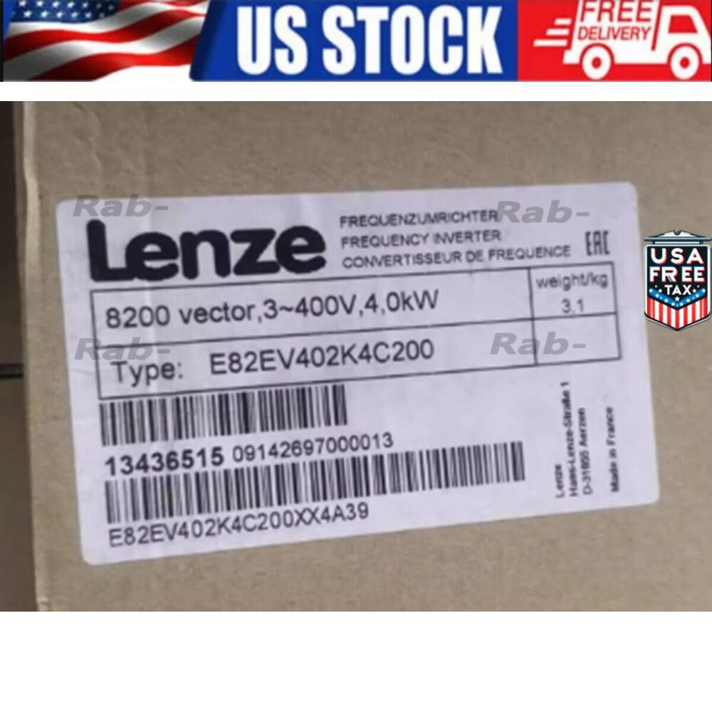 US Free TAX E82EV402K4C200 1PC NEW Lenze Frequency Inverter Drive E82EV402K4C200