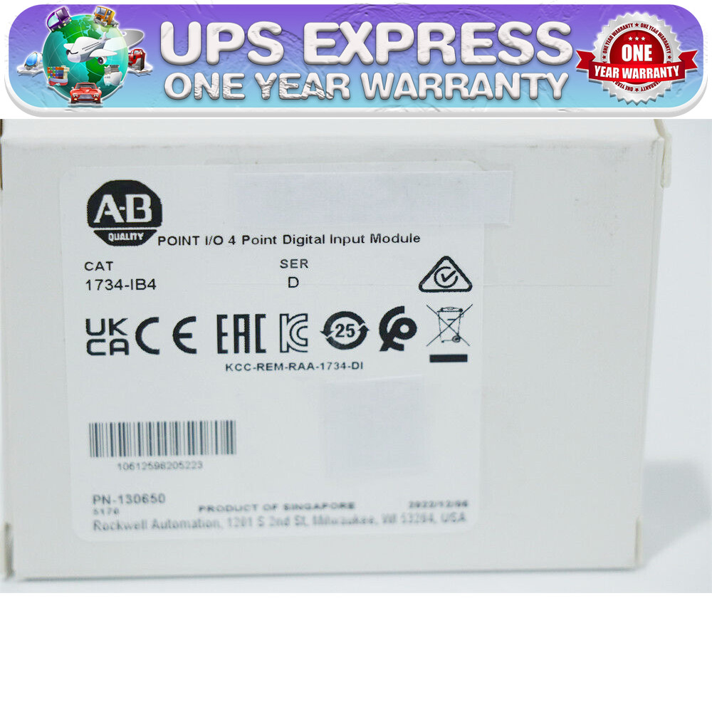 1734-IB4D SER C AB POINT I/O DC Digital Input Module 1734IB4D FAST SHIPPING CG