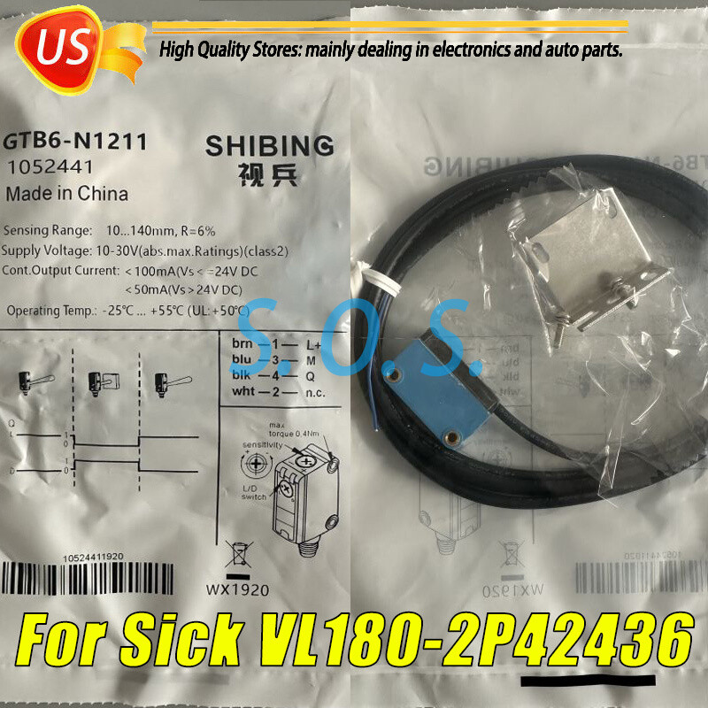 For SICK GTB6-N1211 Photoelectric Sensor New One Free Shipping GTB6N1211