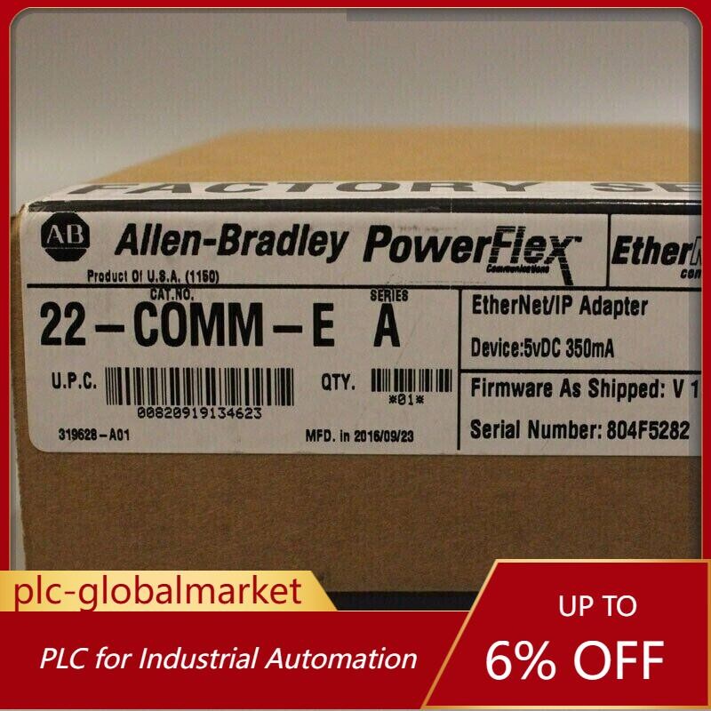 Allen-Bradley 22-COMM-E SER A PowerFlex Ethernet/IP Comm Adapter AB US Free Tax