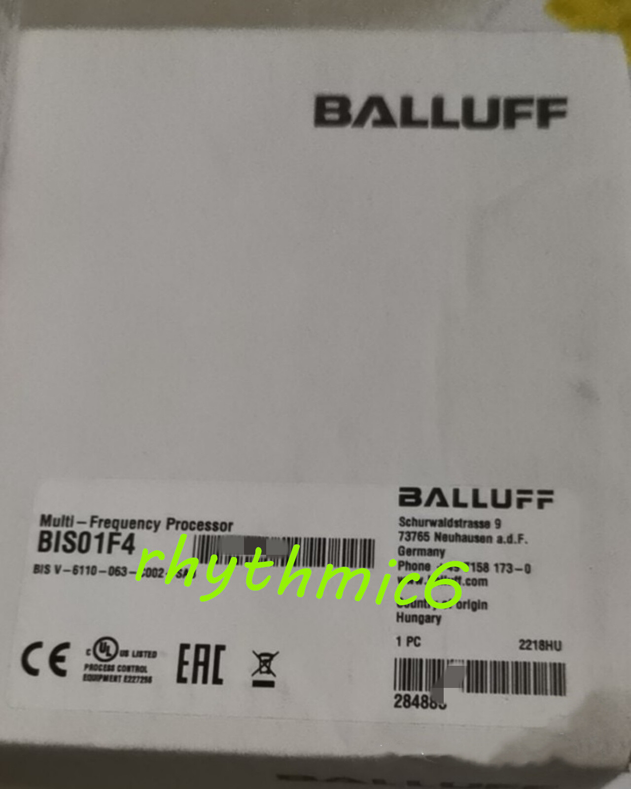 new BALLUFF BIS01F4 BIS V-6110-063-C002-SA3 module