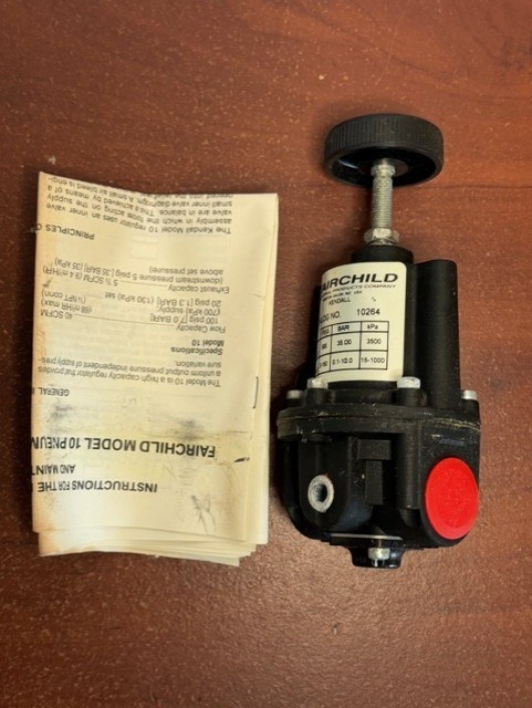 FAIRCHILD 10264 Pressure Regulator 2–150 PSI 1/2″ NPT Regulating Valve New