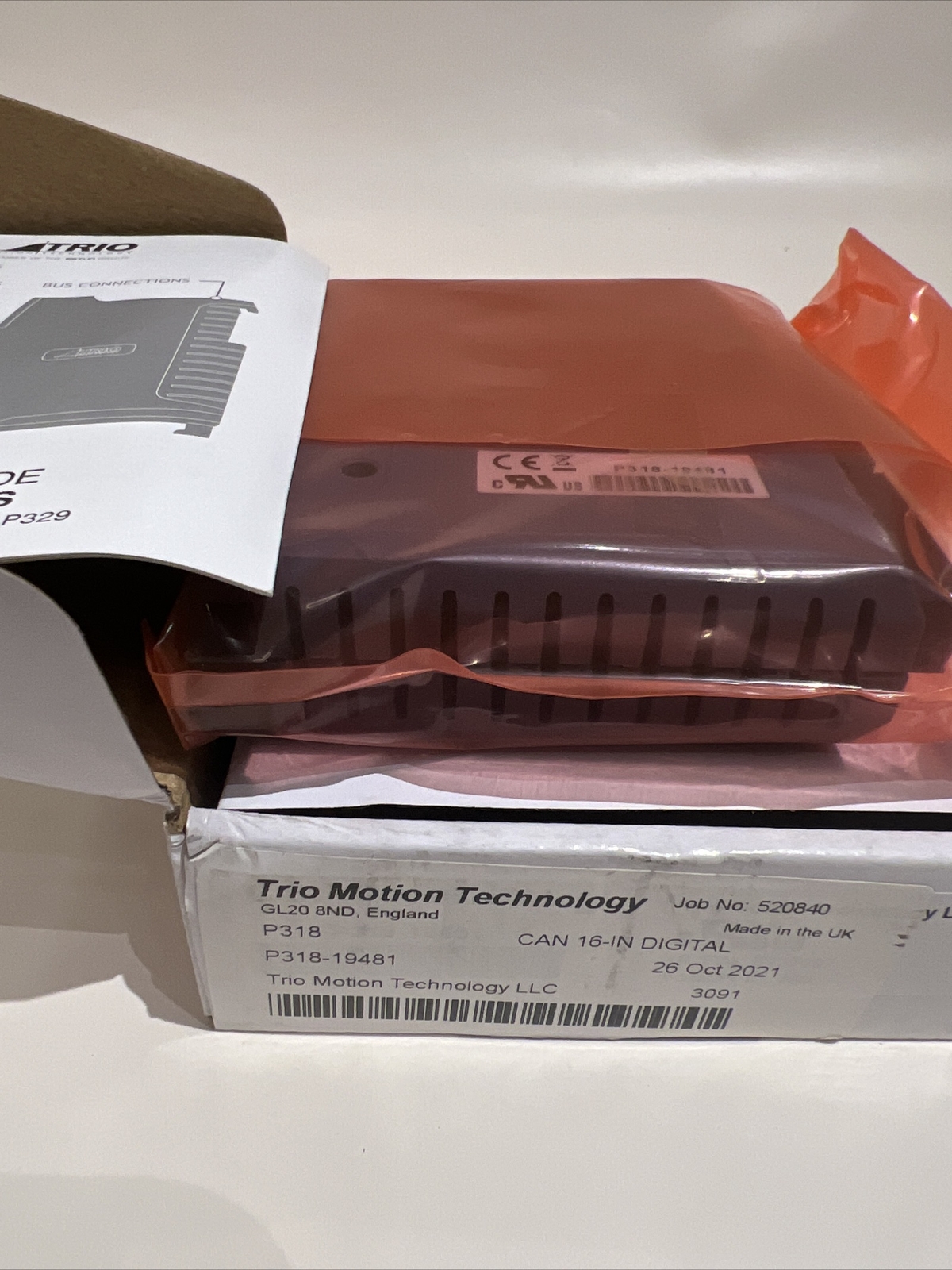 Trio Motion Technology P318 (P318-19481) CAN 16 In Digital. New Free Shipping