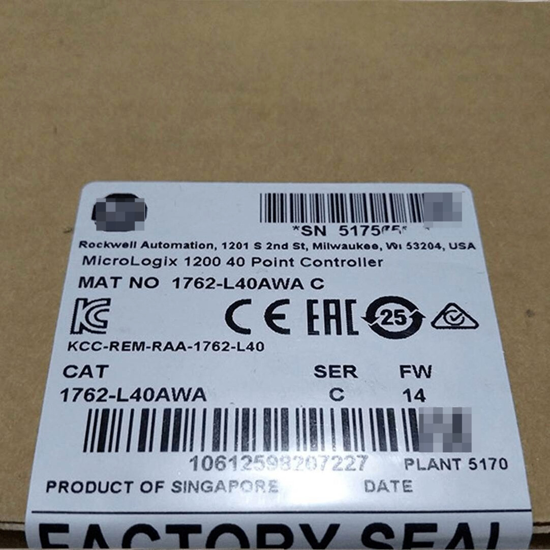 Allen-Bradley 1762-L40AWA Micrologix 1200 40 Point Controller 1762L40AWA