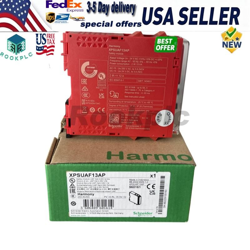 XPSUAF13AP new Schneider safety relay, free shipping XPSUAF13AP