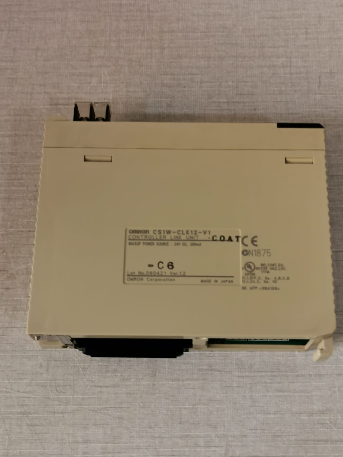 OMRON CS1W-CLK12-V1 CONTROLLER LINK UNIT VER.1.2