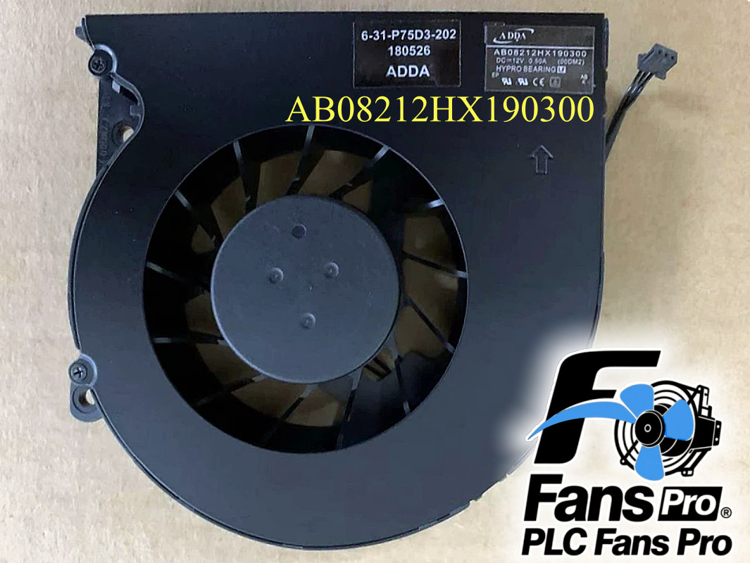 1PCS Brand New ADDA AB08212HX190300 DC12V 0.50A 6-31-P75D3-202 3pin COOLING FAN