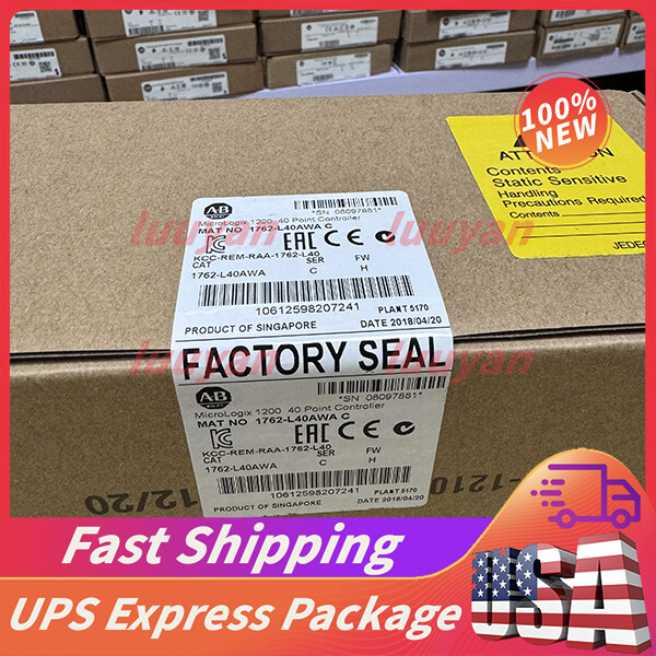 1762-L40AWAR C AB NEW MicroLogix 1200 40 NEW IN BOX
