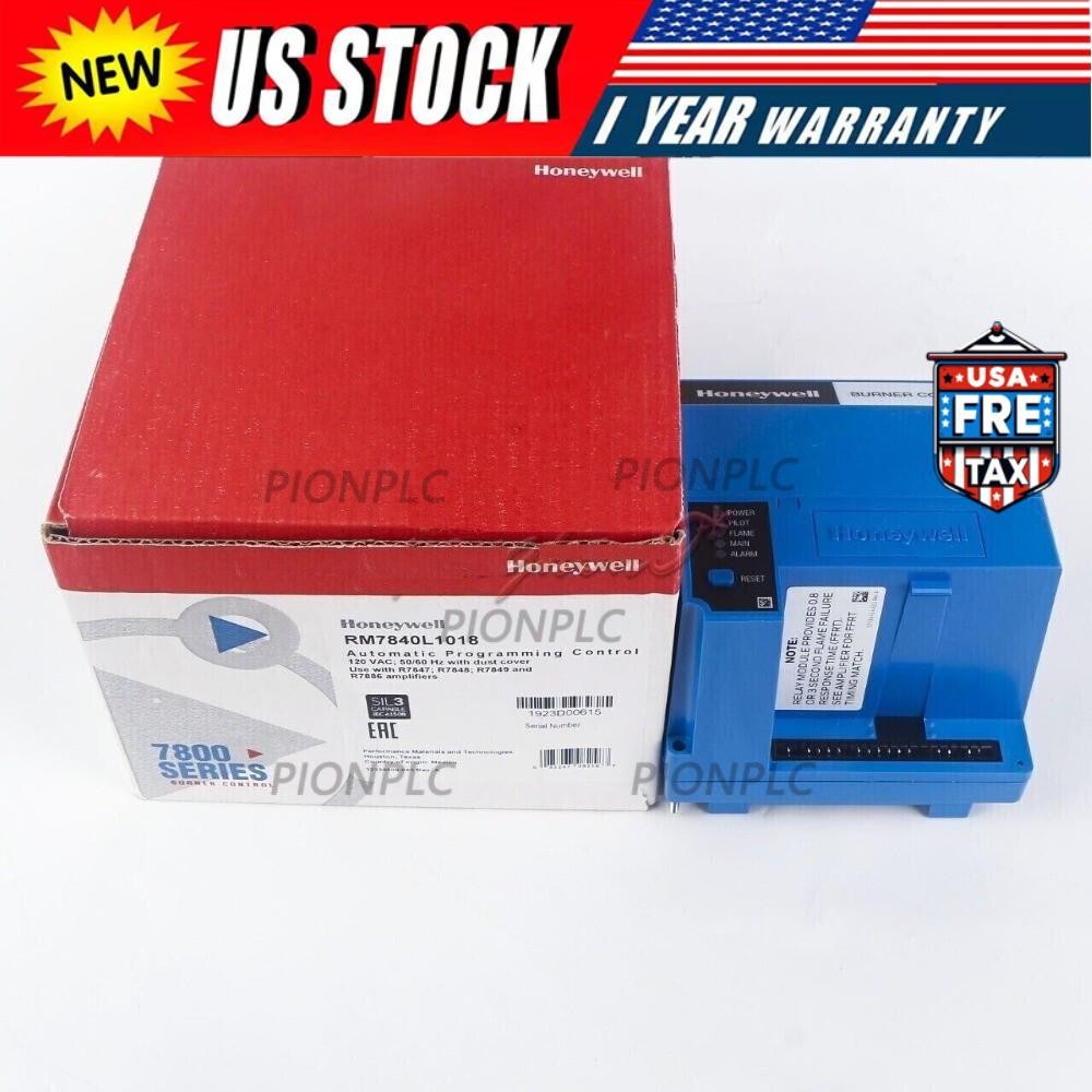 one New in box Honeywell RM7840L1018 RM7840L 1018 BURNER CONTROL