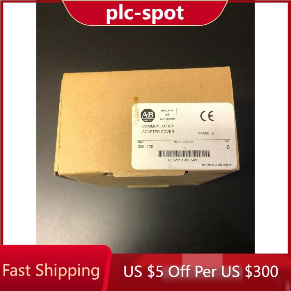 AB Communication Adapter Cover 22B-CCB NEW IN BOX 1PC 22BCCB US Free Tax