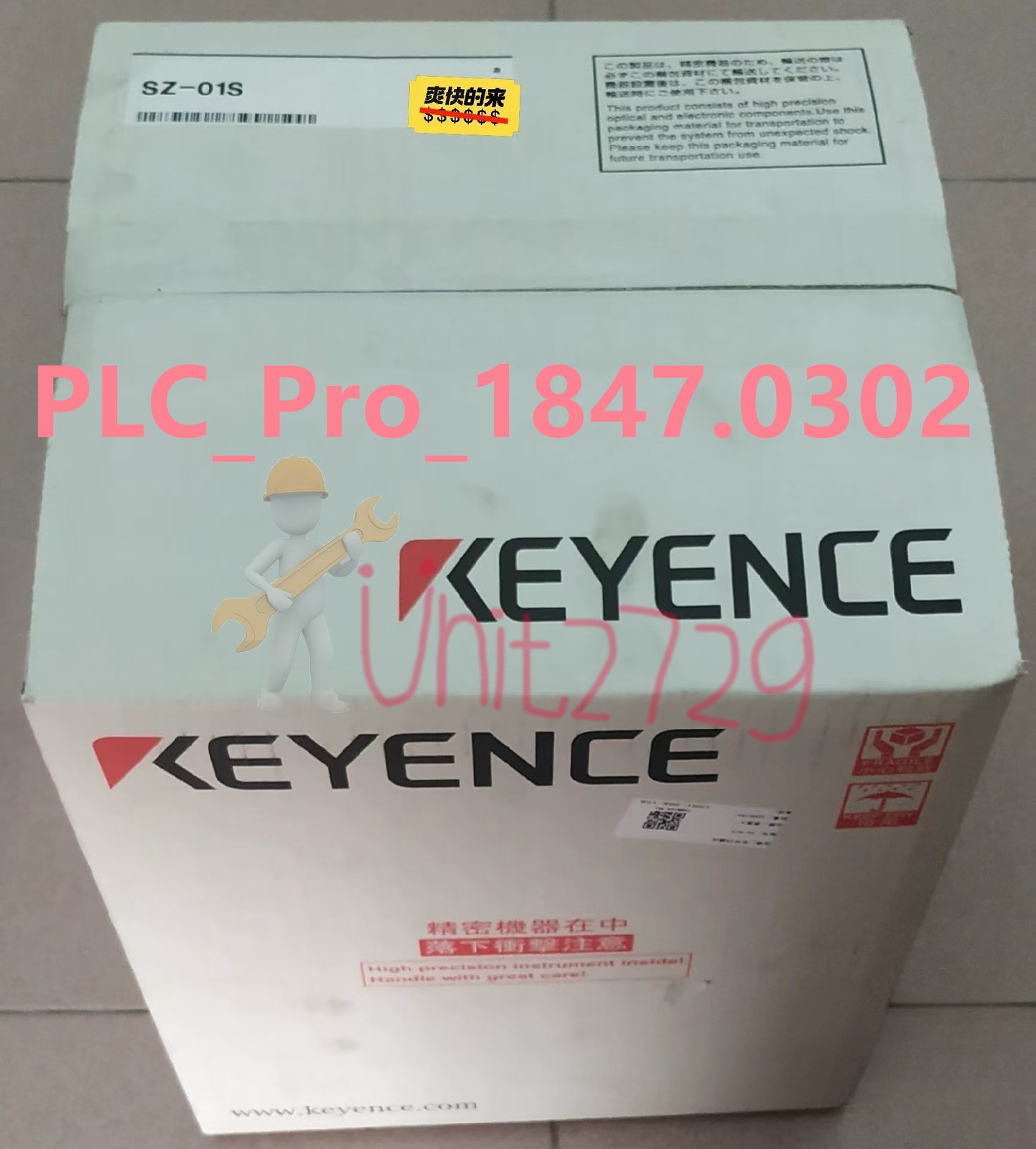 SZ-01S 1PCS Brand NEW Keyence SZ-01S Safety Laser Scanner Fast delivery #u