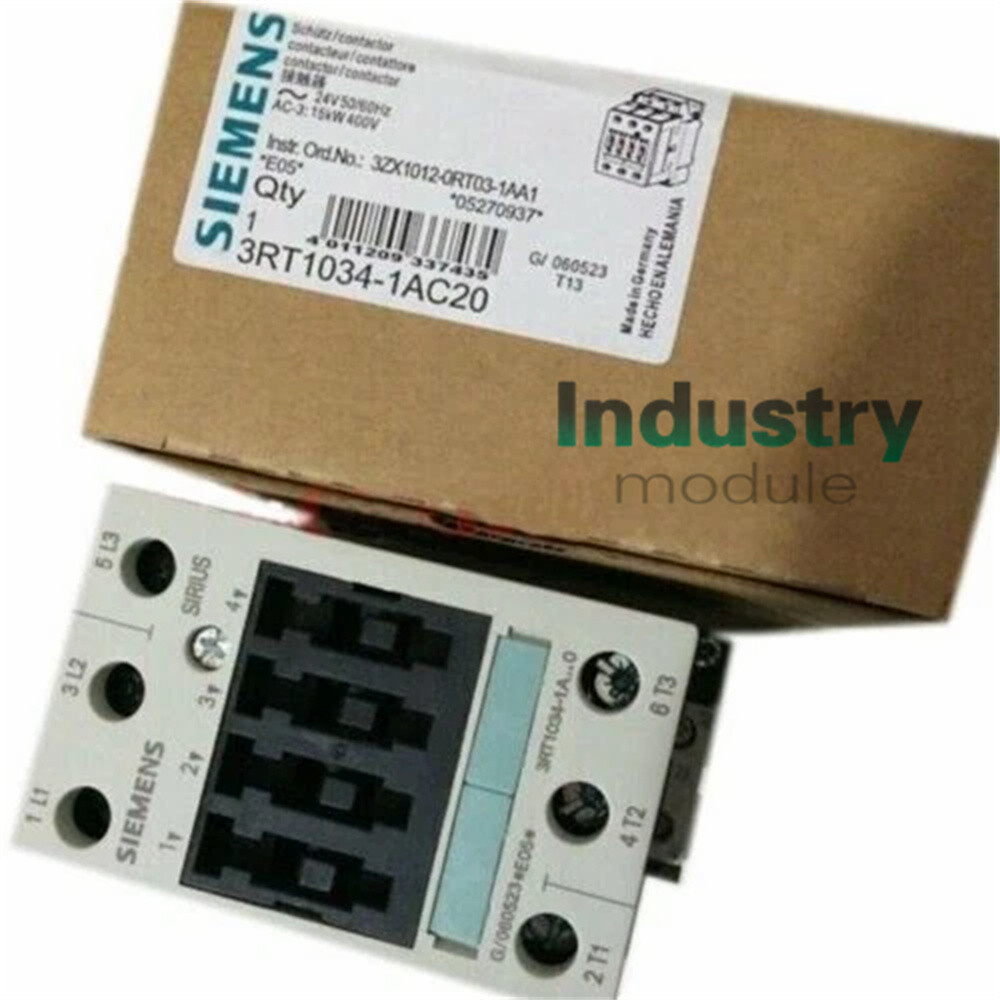 1PCS New Siemens 3RT1034-1AC20 3RT1 034-1AC20 In Box Expedited Ship