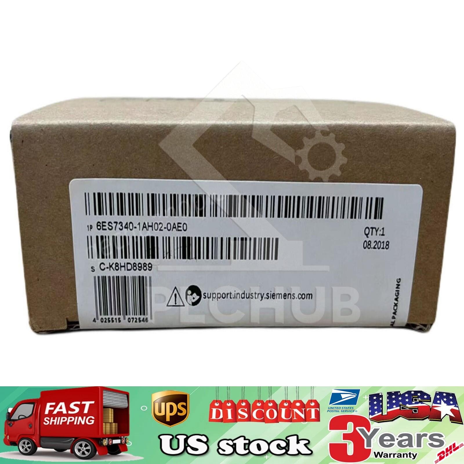 New Siemens 6ES7340-1AH02-0AE0 6ES73401AH020AE0 SIMATIC S7-300, CP 340