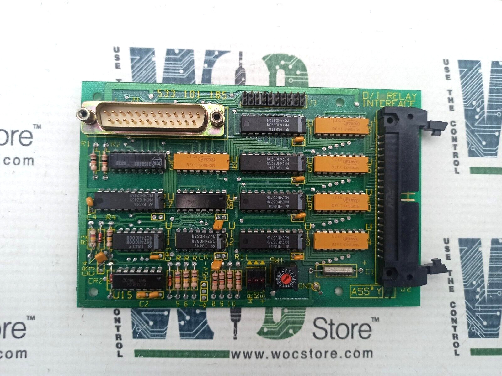 533-101-185 / 503 301 185 SENTROL I/O RELAY INTERFACE