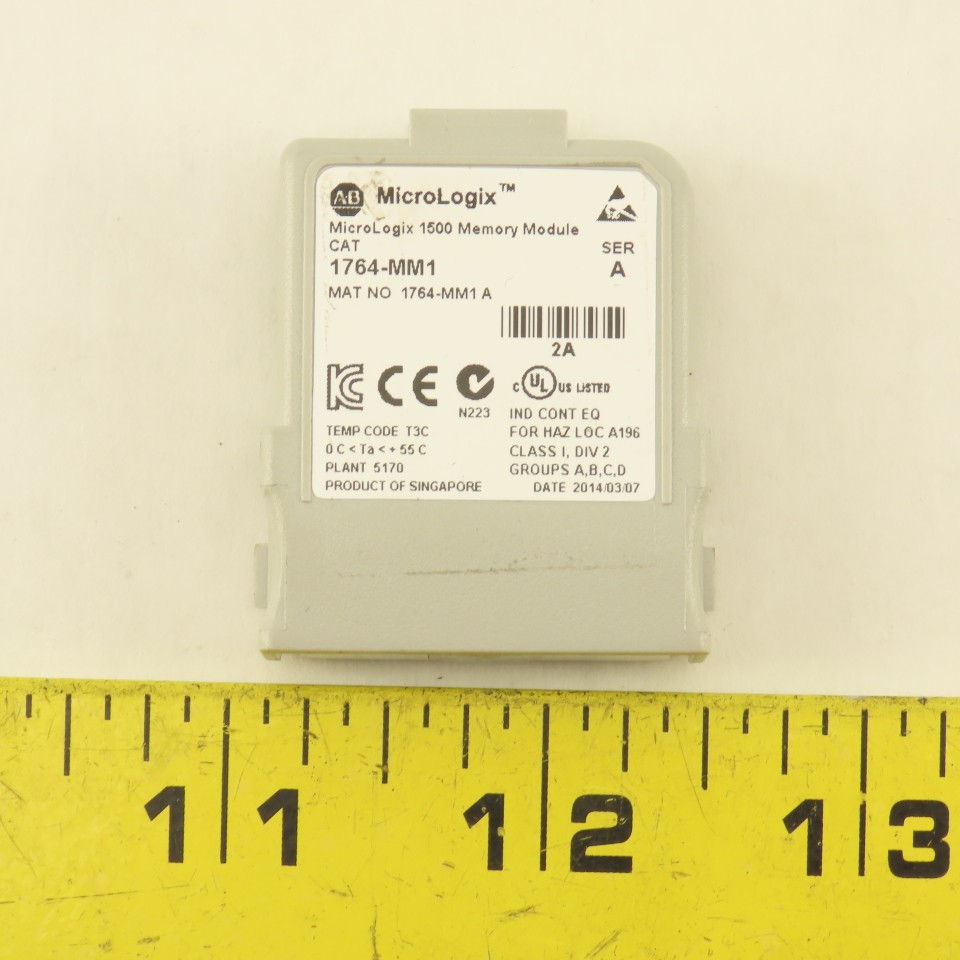 Allen Bradley 1764-MM1 MicroLogix 1500 PLC Memory Module