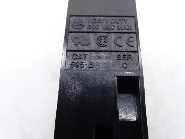 ALLEN BRADLEY 595-B SERIES C CONTACT BLOCK