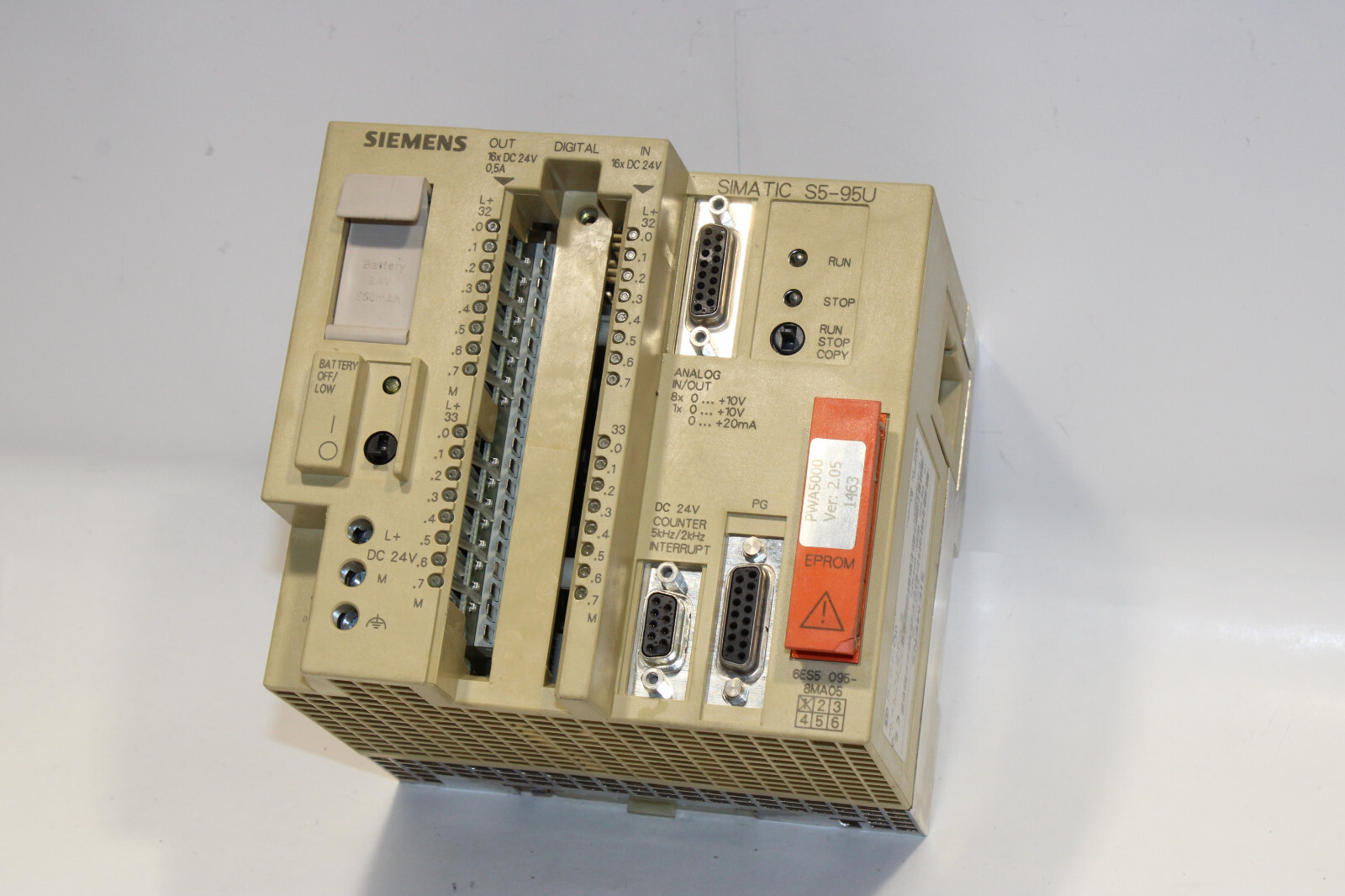 Siemens 6ES5095-8MA05 CPU