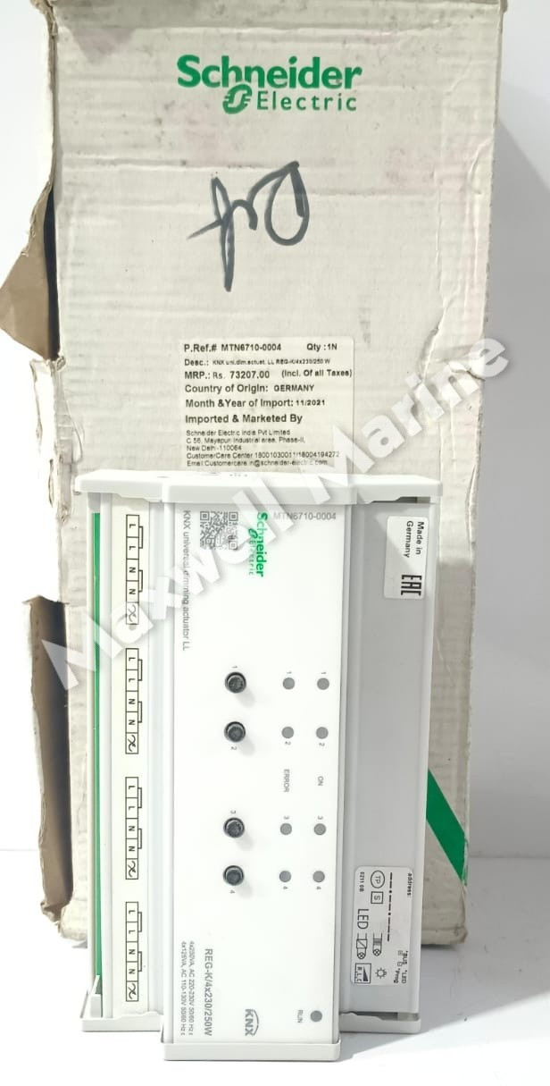 Schneider MTN6710-0004 KNX universal dimming actuator LL REG-K/4×230/250W