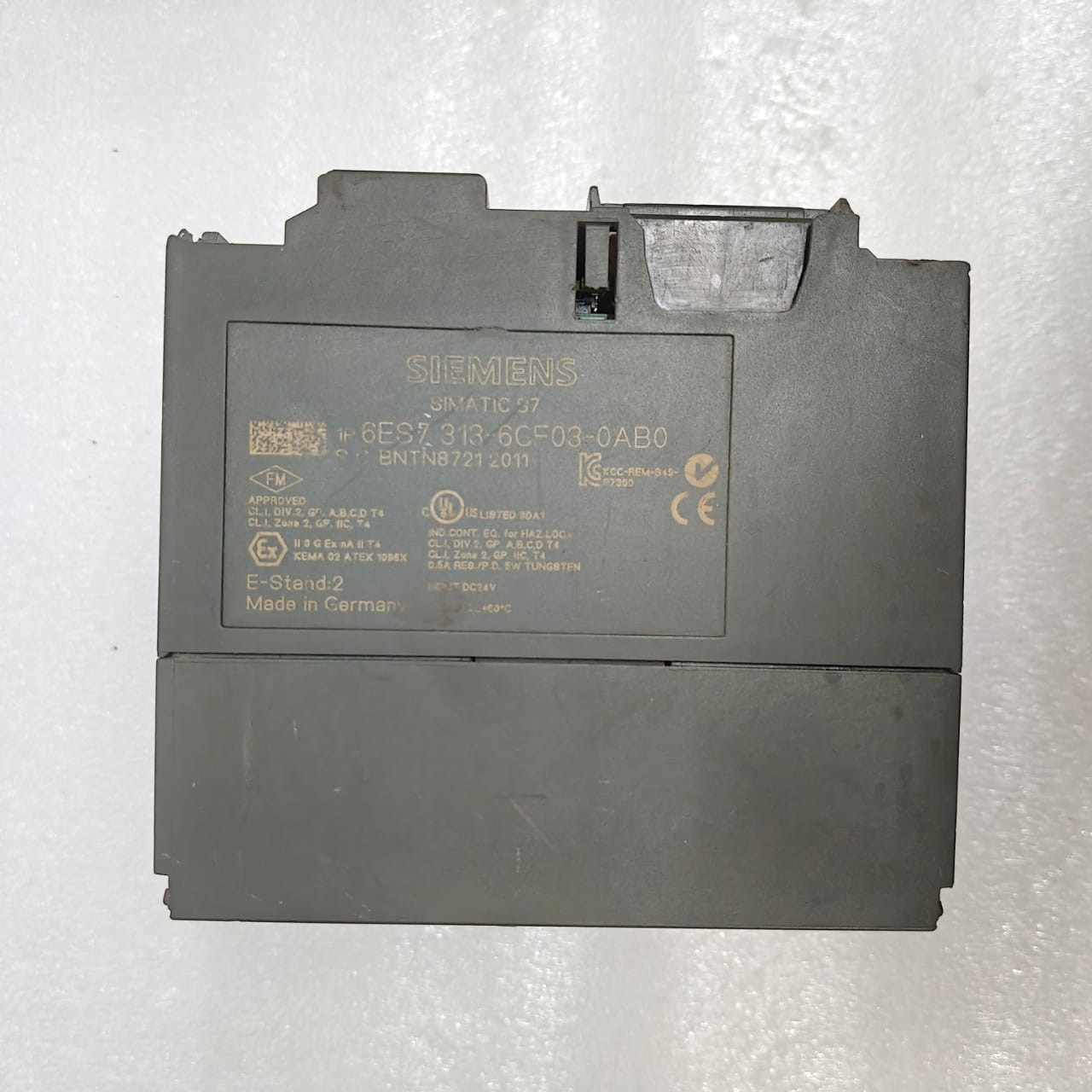 Siemens CPU313C-2DP 6ES7 313-6CF03-0AB0 Simatic S7 300 PLC 24 VDC Fast Ship