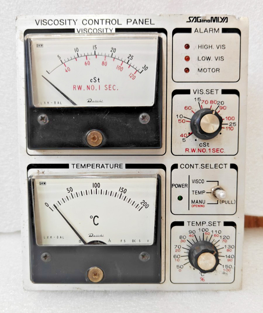 Saginomiya Viscosity Control Panel CE-004 #Fast Shippping